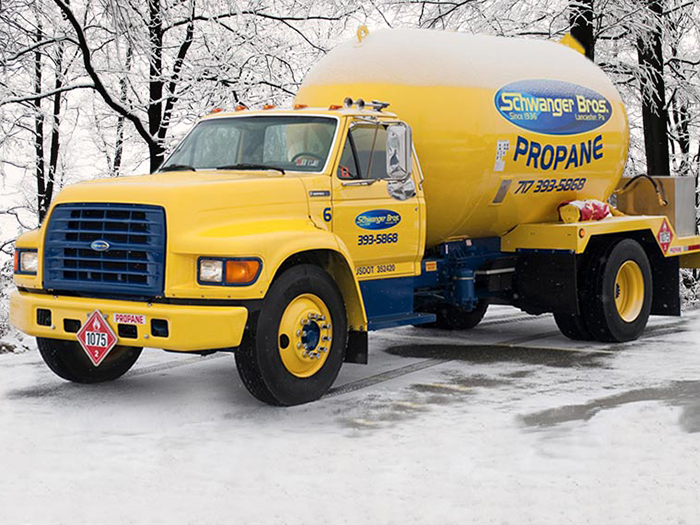 Schwanger Propane Delivery Truck in PA